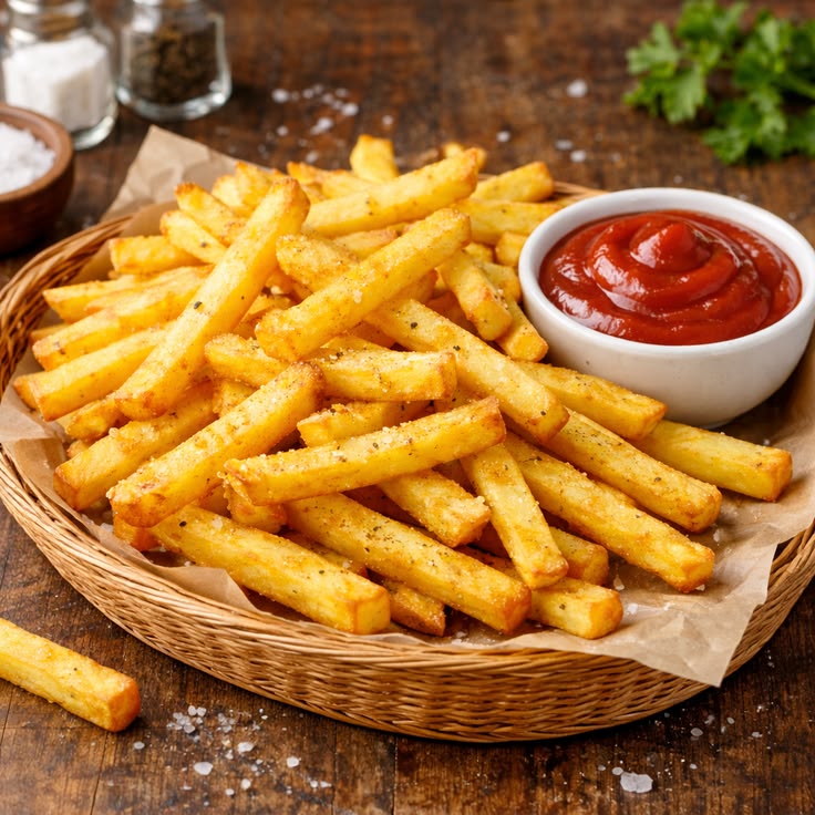 بطاطا مقلية عائلية 